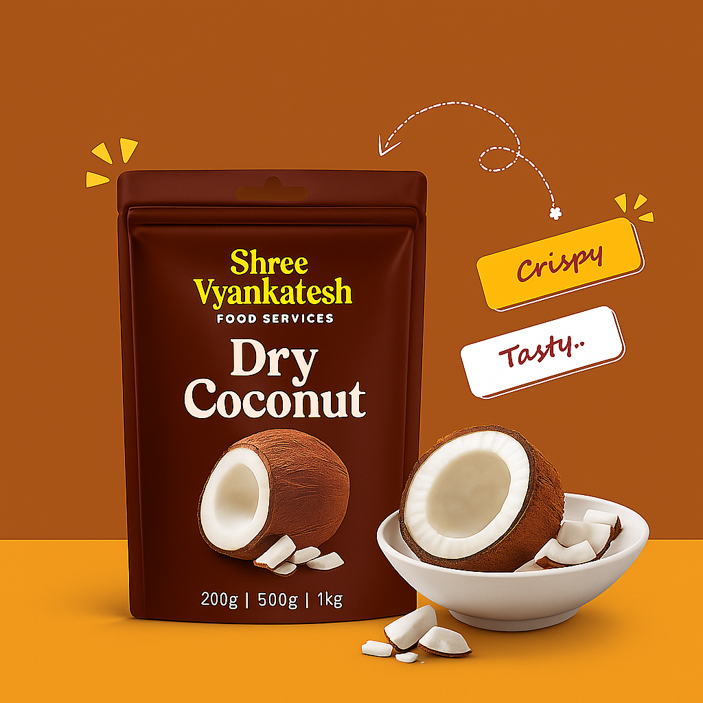 Desiccated Rajapuri Long Strand Grated Dry Coconut